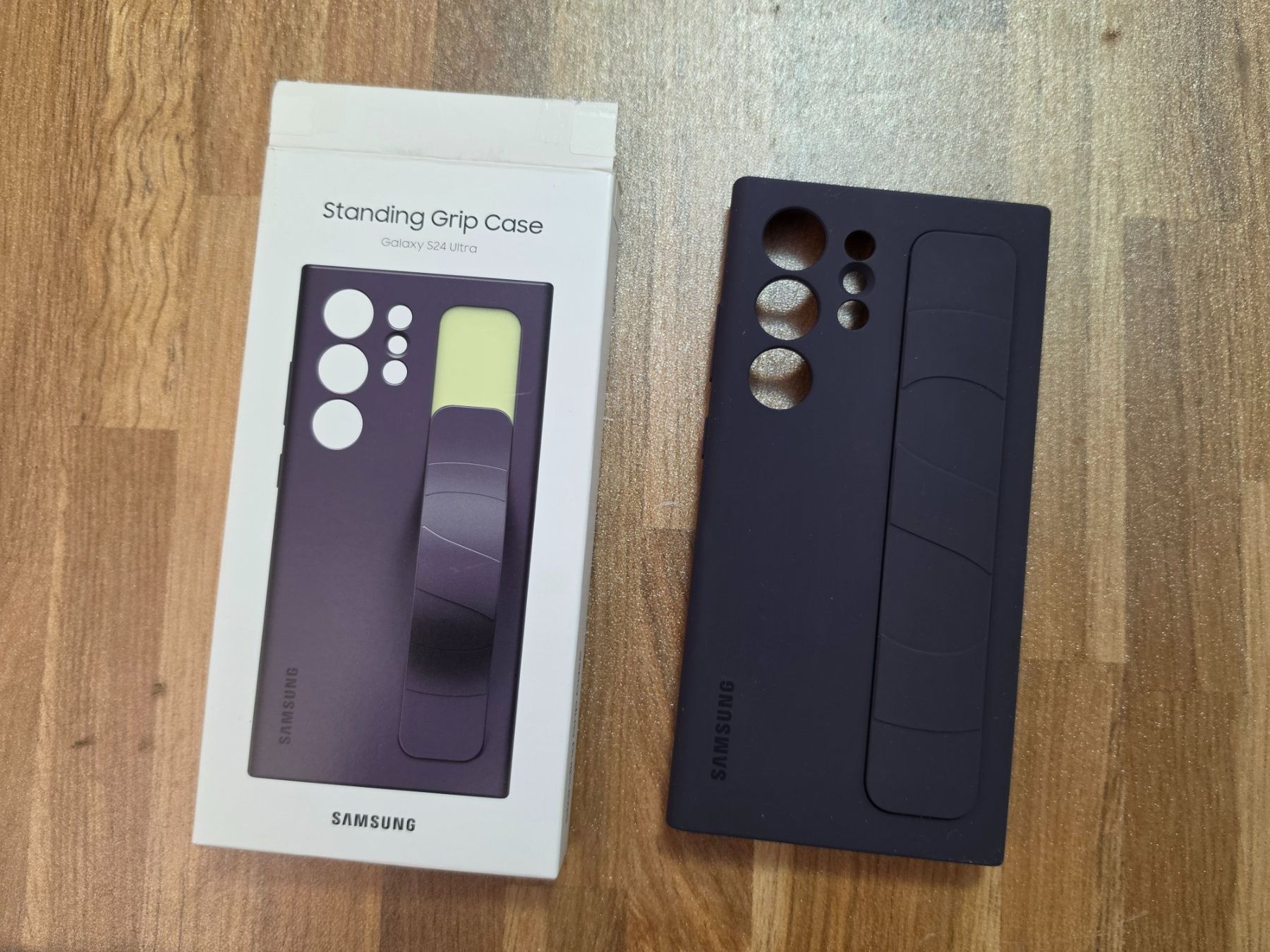 Samsung Cover & Protezioni schermo: Standing Grip Case Galaxy S24 Ultra – Nuovo (secondo la descrizione) da Chur venduto da Ghostwulf 1