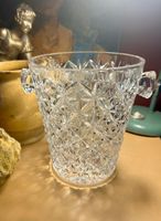 1950s French Clear Chrystal heavy Champagne Bucket.M