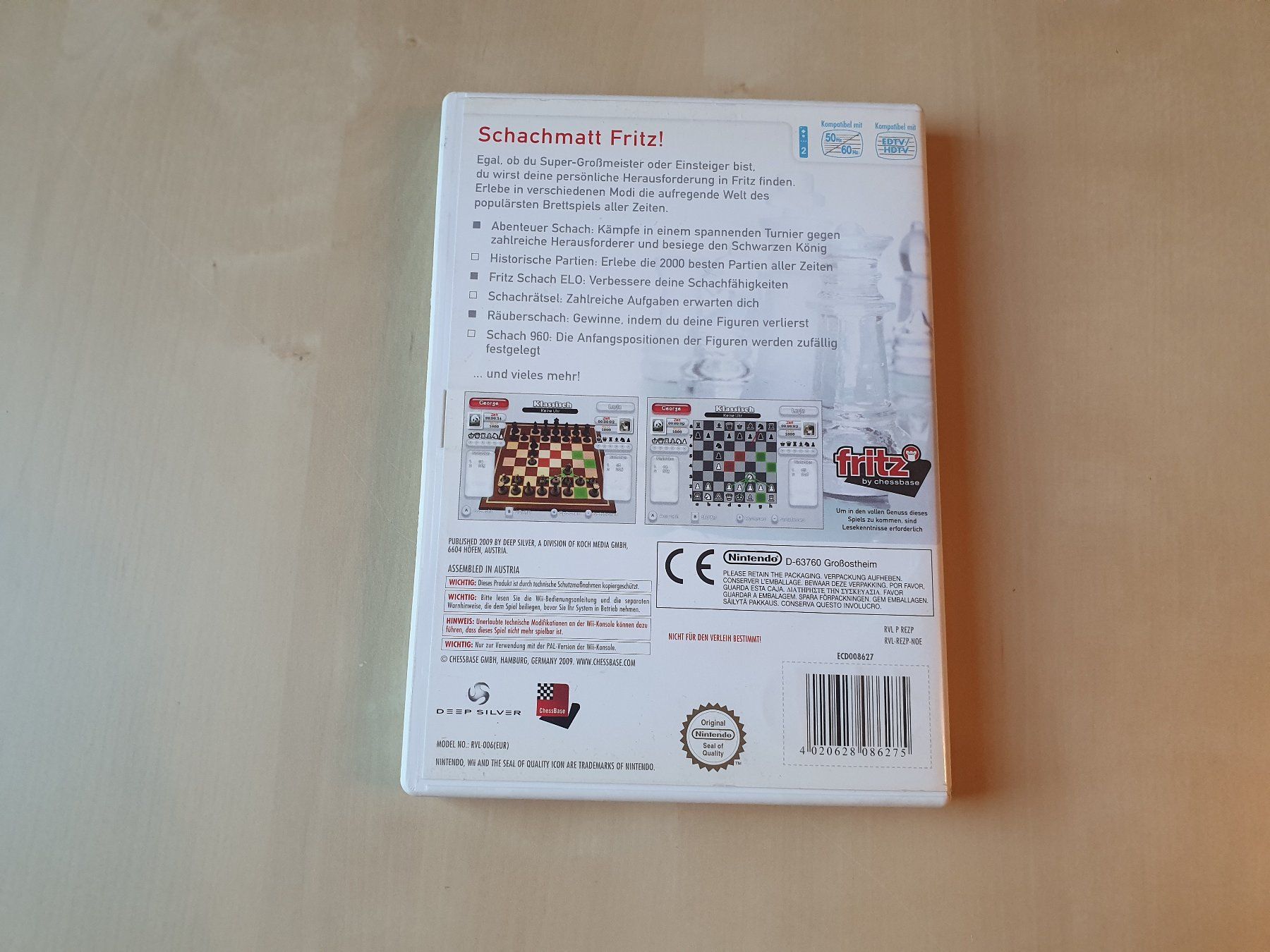 Nintendo Giochi: Fritz – Usato da Stansstad venduto da collectorsshop 1