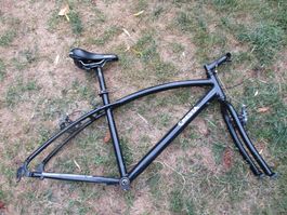 Cresta MTB Alu Fahrradrahmen Gabel 26"