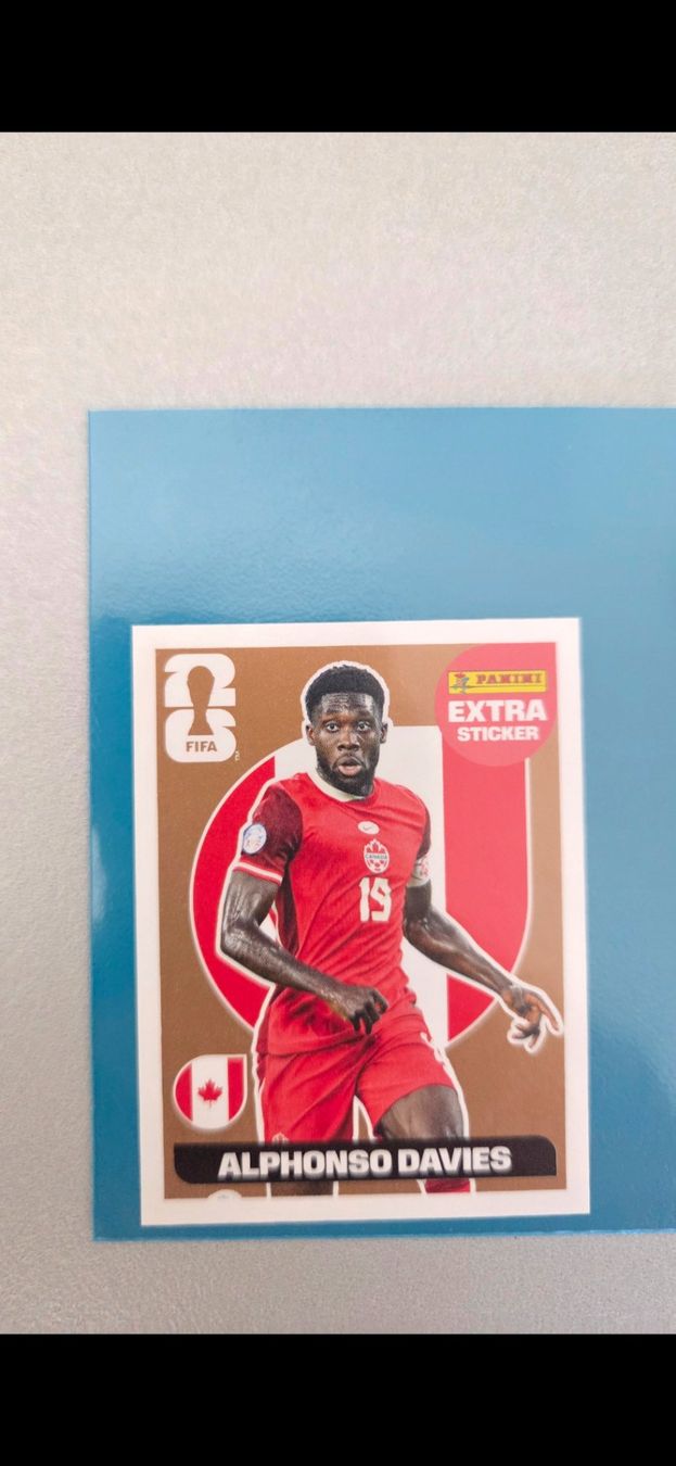 Panini Carte collezionabili: Alphonso Davies Extra Sticker – Nuovo (secondo la descrizione) da martigny venduto da cri_b6mg