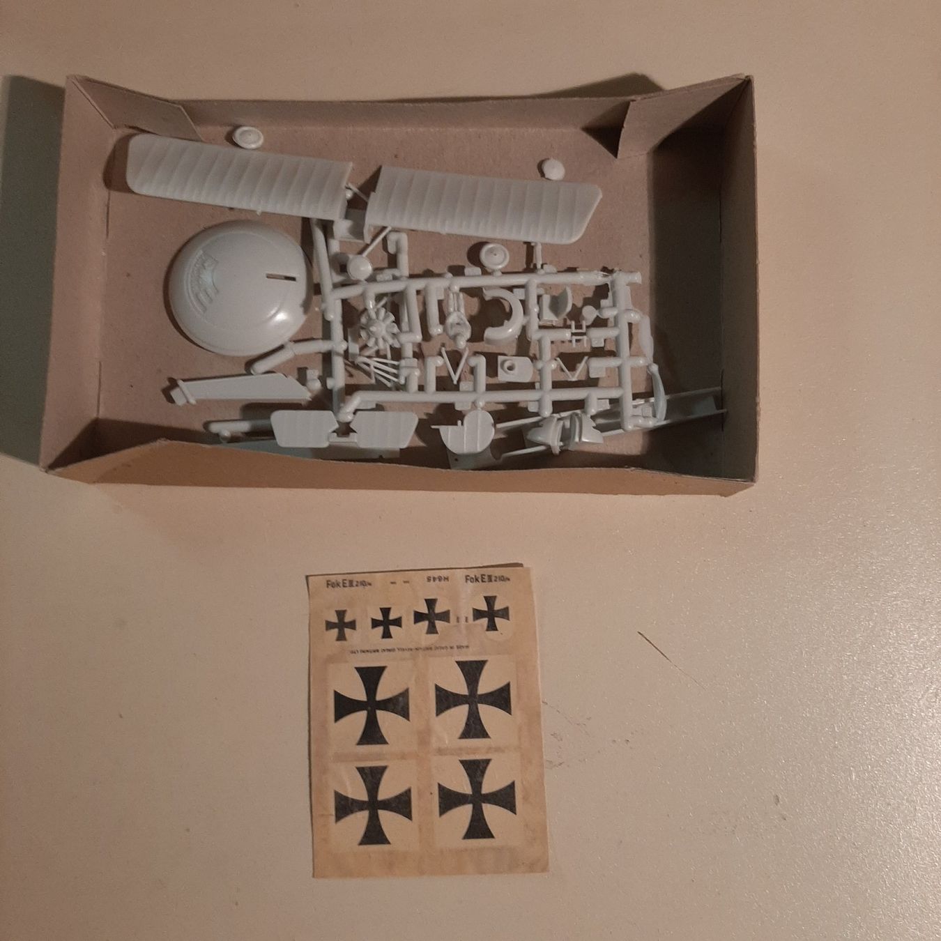 Fokker Kit di modellismo & Modellini statici: 3388 ... Fokker E. III ... Revell H-645 – Usato da Bonstetten venduto da Benibanny59 2