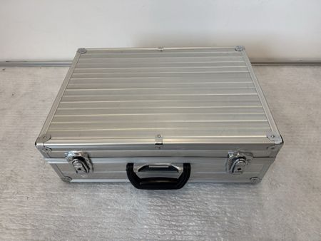 Aluminium - Koffer, Werkzeugkoffer,  silber, 45x35x15cm 🔝🧳