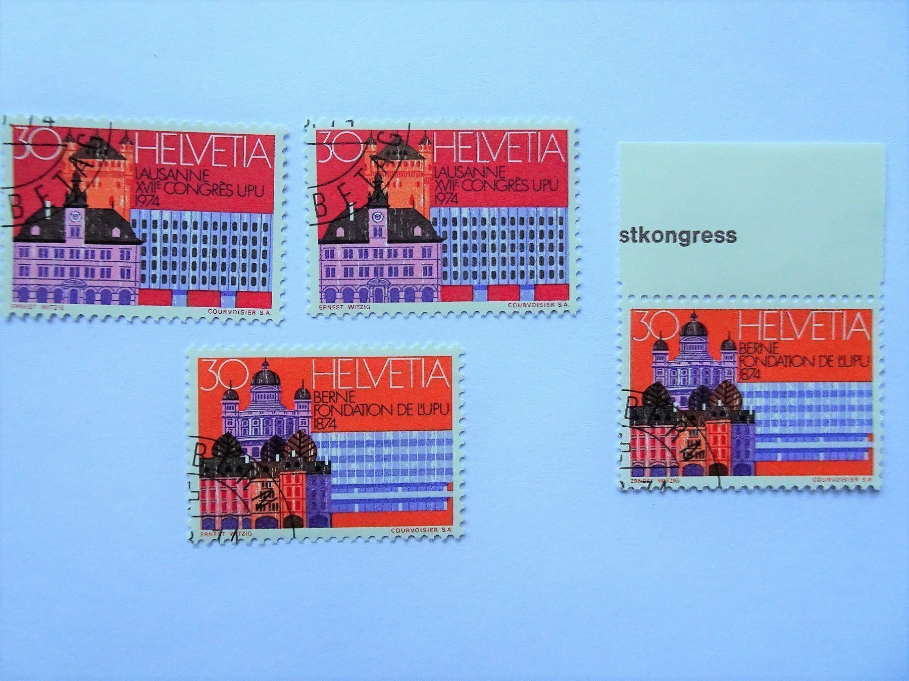 Alle Briefmarken: 1974 – Neu (gemäss Beschreibung) aus Aadorf von Chnorli-Furz