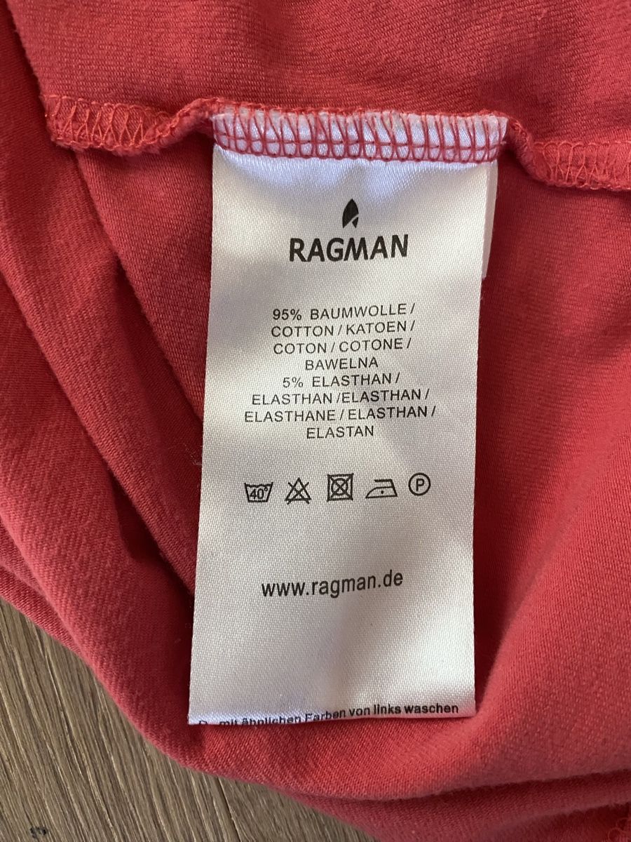 Polo-Shirts: Ragman Poloshirt Grösse S, coralfarben – Gebraucht aus Winkel von Flyhy2020 5