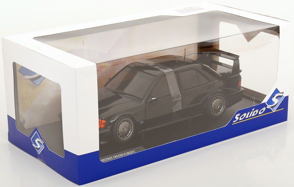 Mercedes-Benz Modellautos: Mercedes-Benz 190 E 2.5-16 Evolution II 1990 schwarz    1:18 – Neu und originalverpackt aus Gerlafingen von espero88 9