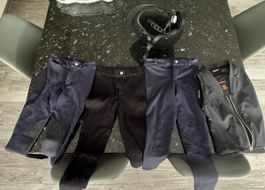 Lot de 3 pantalons d'équitation et veste pour enfants de 7/9