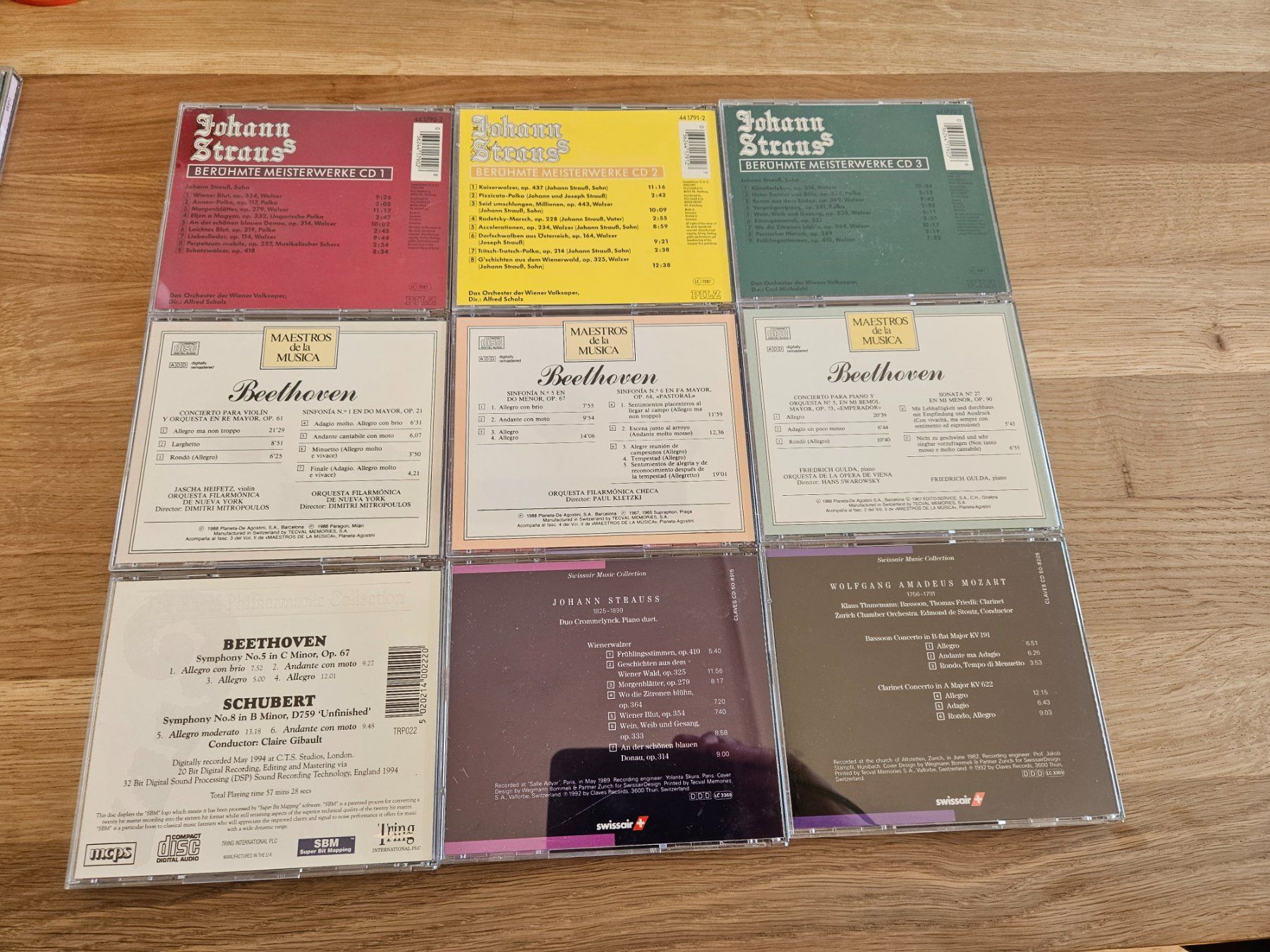 CD: Strauss-Beethoven-Schubert-Mozart – Usato da Villars-sur-Glane venduto da Bolinot 3