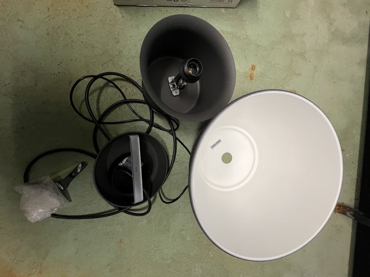 Ikea Lampadari & plafoniere: Ikea Hektar Pendelleuchte, Durchmesser 38cm, Schwarz – Usato da Bachenbülach venduto da Manolo007 5