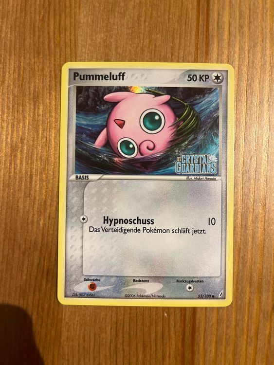 Pokémon Carte collezionabili: Pokemon Pummeluff Reverse Holo Ex Crystal Guardians NM – Nuovo (secondo la descrizione) da Wabern venduto da Collectfun