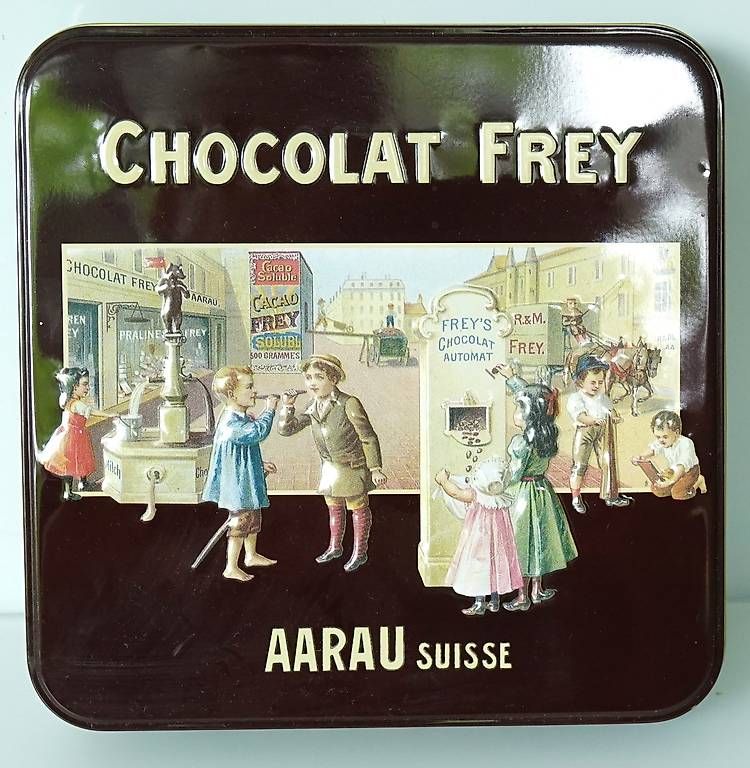Recipients et similaires: Chocolat Frey Nostalgie-Blechdose – D'occasion à Sissach par glrpmpfk