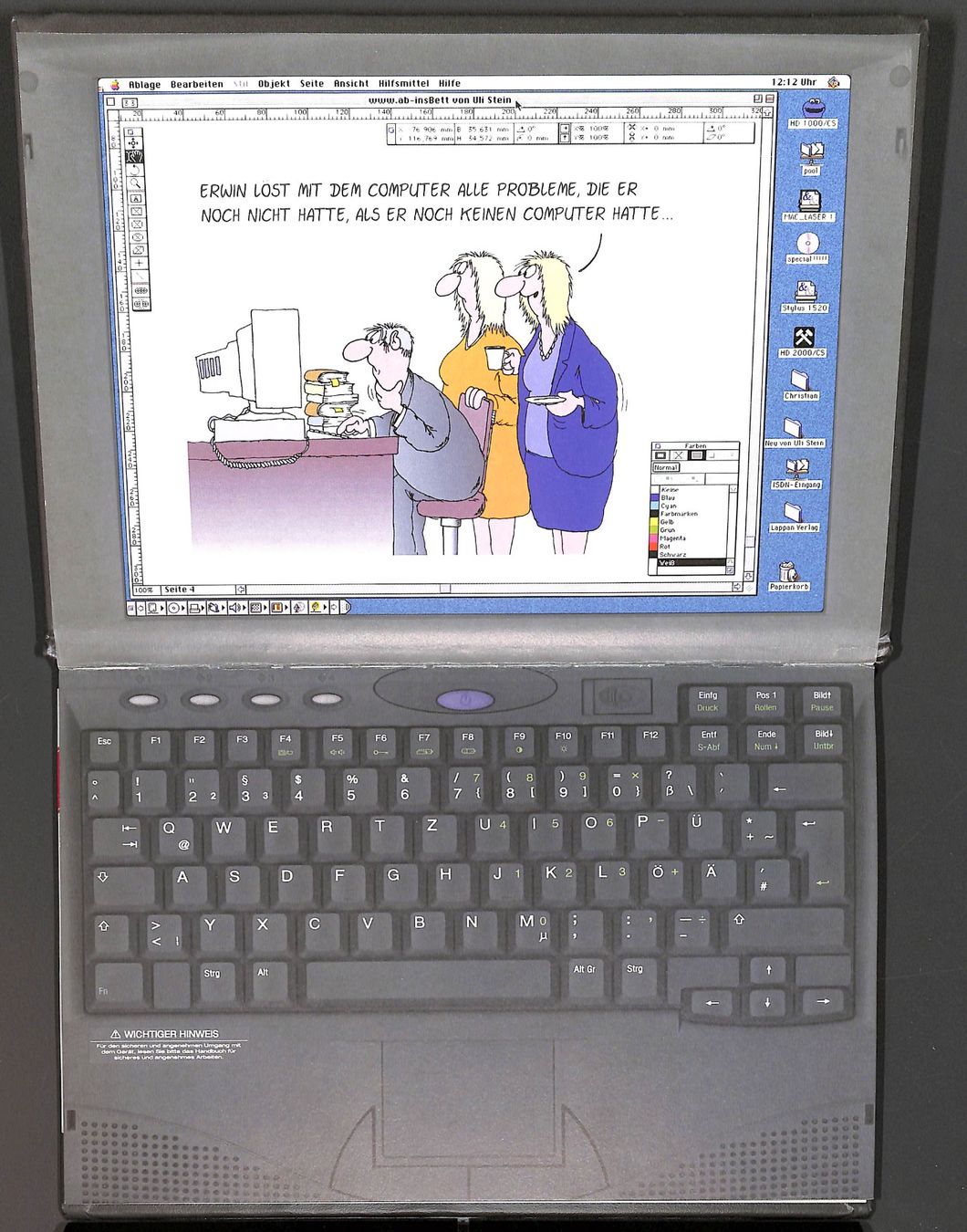 Livres: ULI STEIN Notebook 💻 Comic. Lappan, – Neuf (Voir description) à Zürich par Nobs1 2