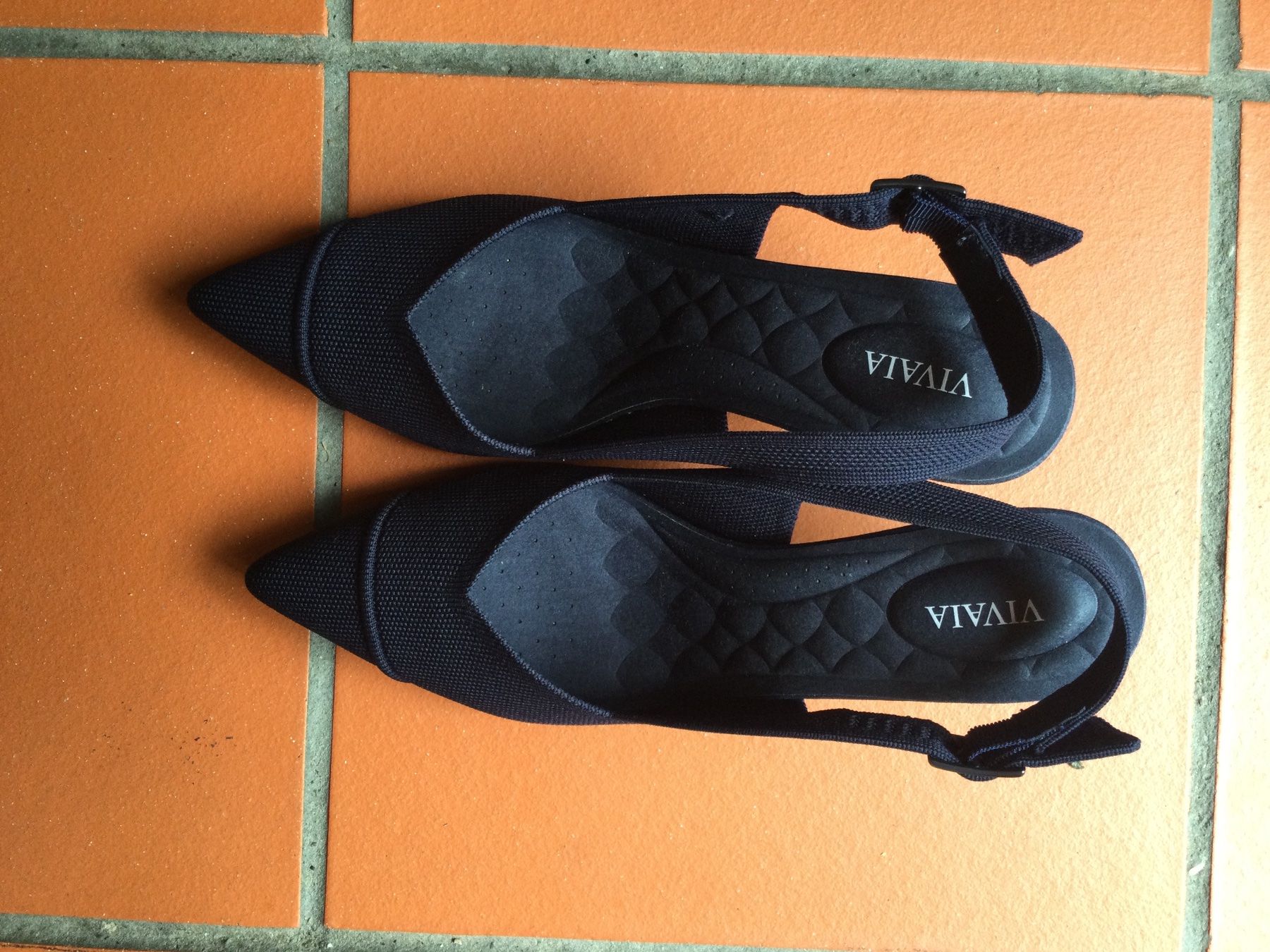 Vivaia Scarpe da donna: Slingpump Vivaia dunkelblau – Nuovo e nell'imballaggio originale da Zürich venduto da Vesperlynd 2