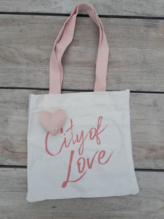Shopper Baumwolle L'Oreal Paris City of Love weiss Neu  