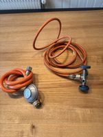 Gasdruckregler mit Schlauch und Verteiler gebraucht