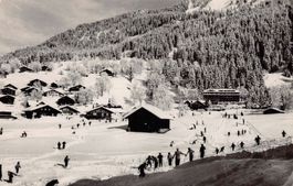 Wengen, Skifelder, gelaufen 1962