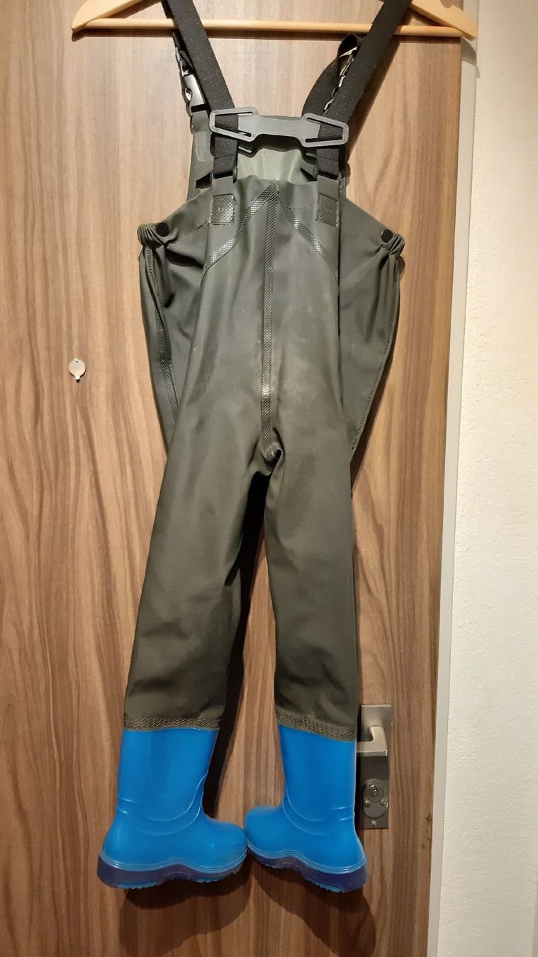 Scarpe da uomo: Wathose Fischerhose Waders  Gr. 28 – Usato da Wila venduto da myquaso 1