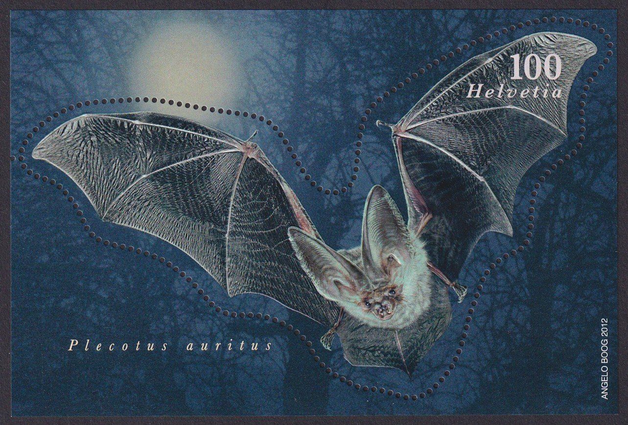 Alle Briefmarken: 2012, Fledermaus Block Nr. 1444 postfrisch ** – Neu (gemäss Beschreibung) aus Ebikon von SilvioFreund