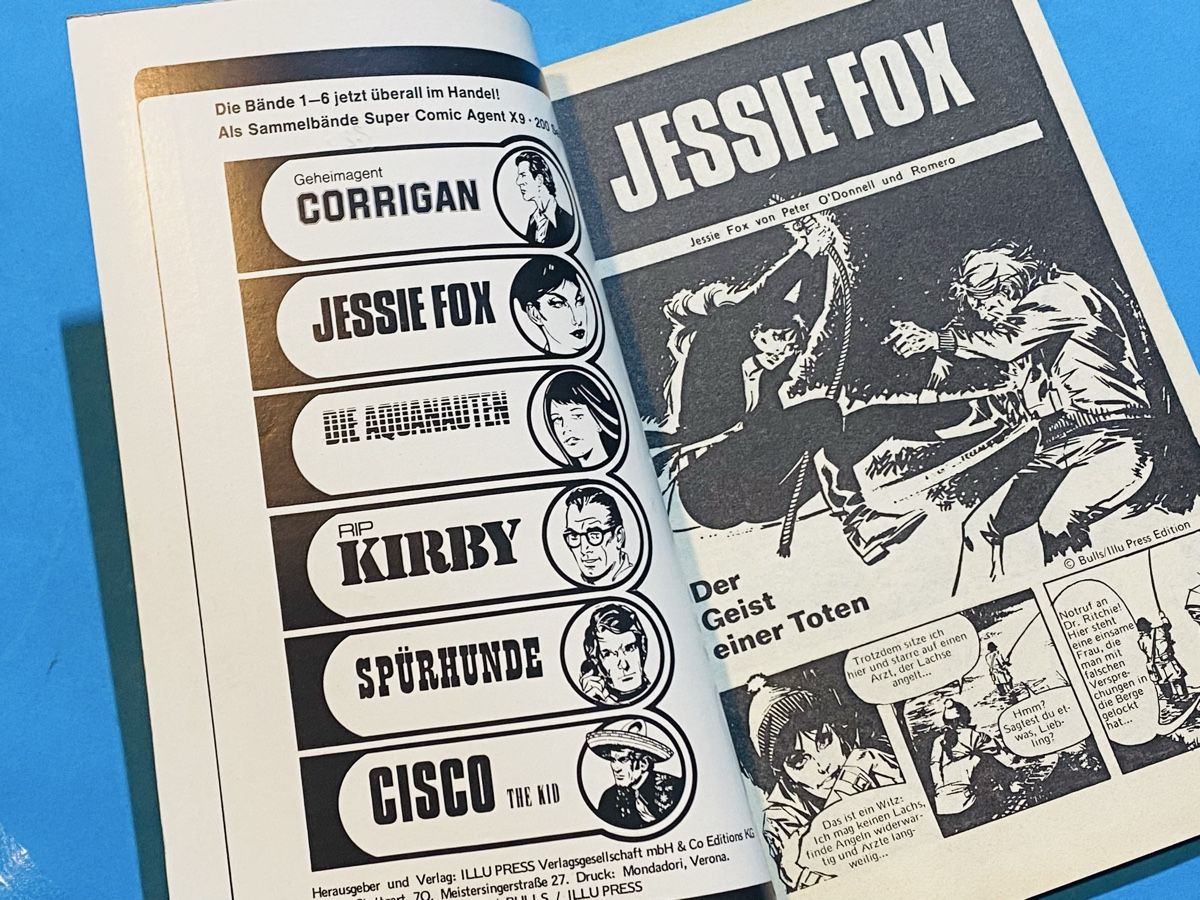 Fumetti: Agent X9 Comic Band 7 Jesse Fox Kirby – Usato da Zuerich venduto da SonderArt-Wertgut 2