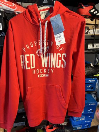 CCM Red Wings Hoodie NHL rot Grösse M Neu mit Etikett