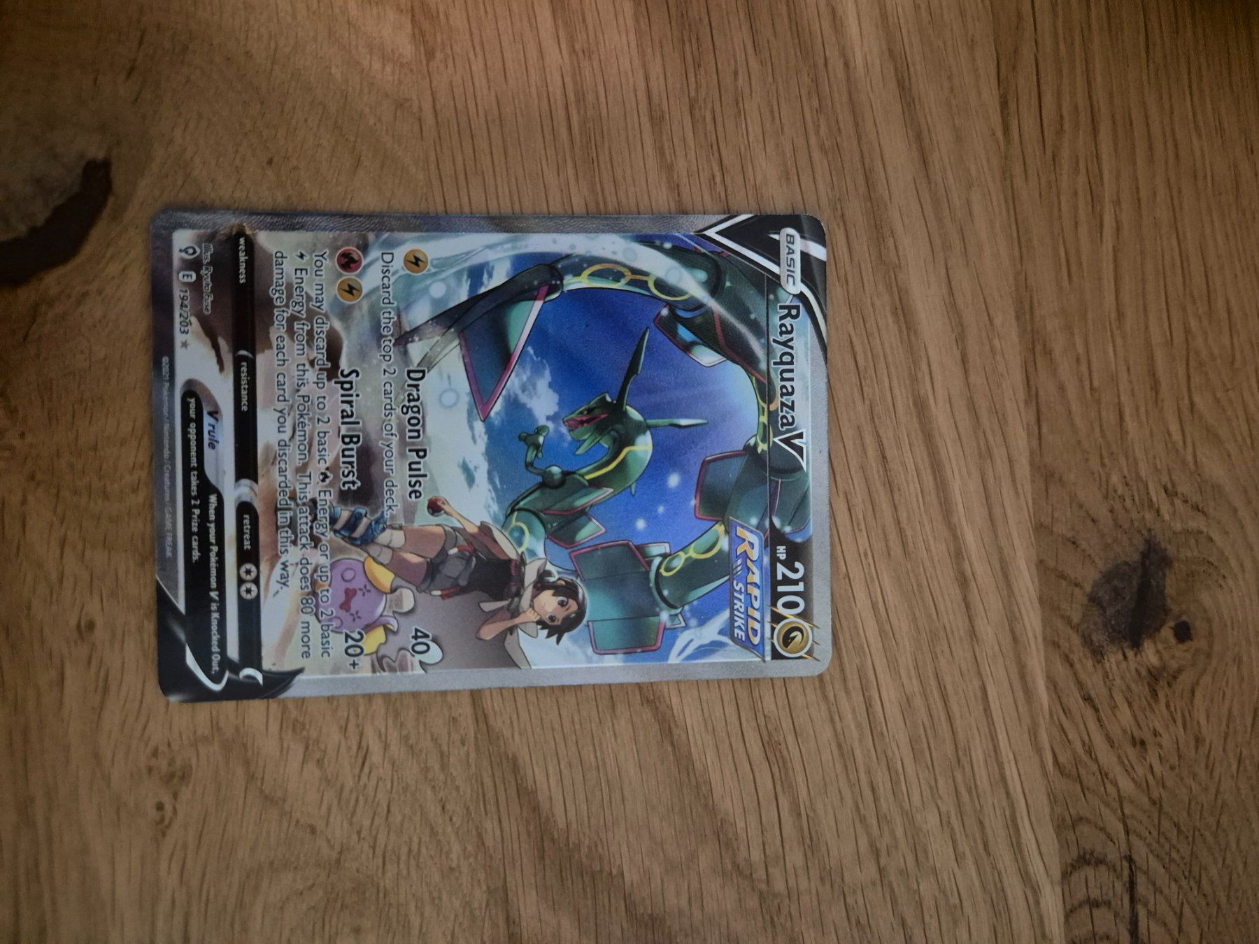 Pokémon Carte collezionabili: Pokémon 3er pack Rayquaza – Usato da Hirschthal venduto da tinek 2