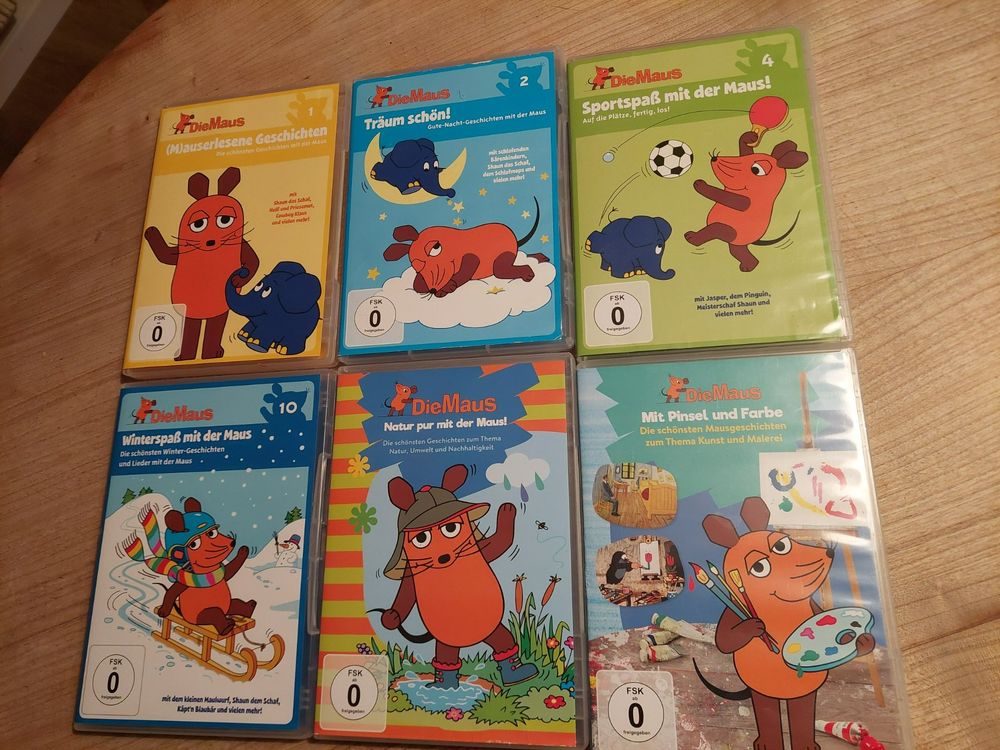 die-maus-6x-dvds-kaufen-auf-ricardo