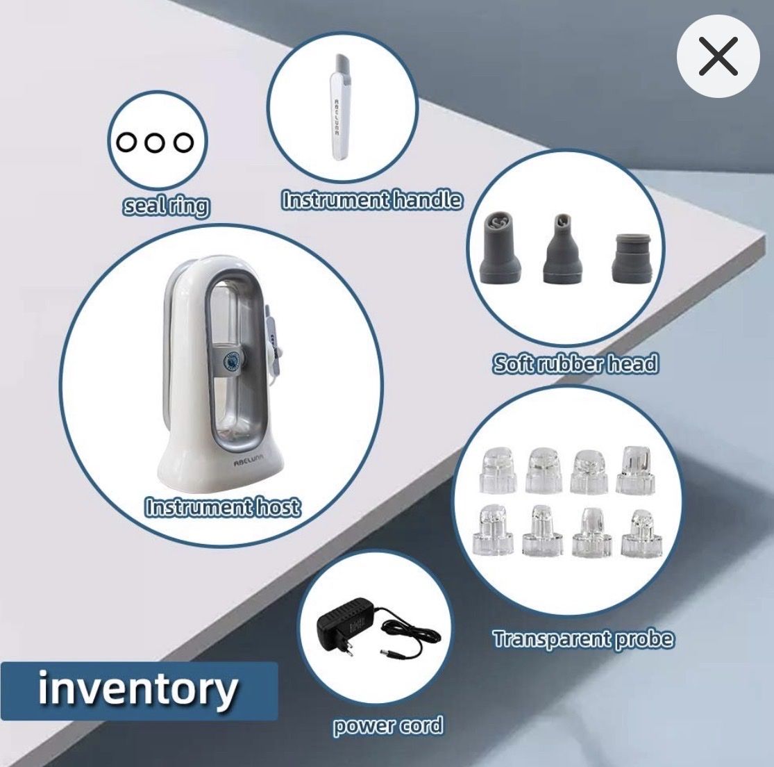 Cura del viso: Water Oxygen Jet Beauty Machine – Nuovo (secondo la descrizione) da Zürich venduto da ChickenNuget 2