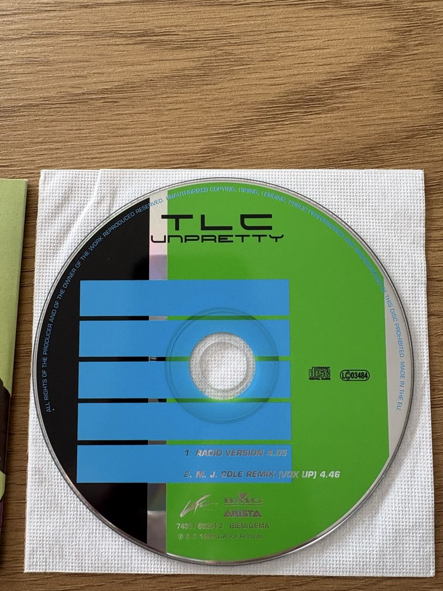 CD: TLC unpretty single CD – Usato da Plan-les-Ouates venduto da pat_xfr8 2