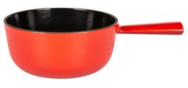 STöCKLI Fonduecaquelon Classic Guss rot ø22cm