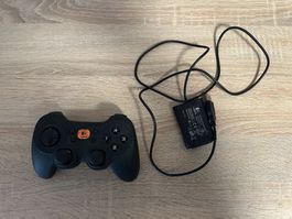 Logitech Cordless RumblePad 2 Gamepad gebraucht schwarz