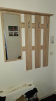 Garderobenmöbel Set mit Spiegel Holzoptik gebraucht.