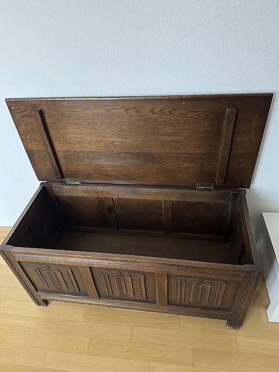 Panchine: Solid Wood Storage Bench  Vintage Style – Usato da Basel venduto da cle_f872 3