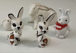 Lot de 5 lapins