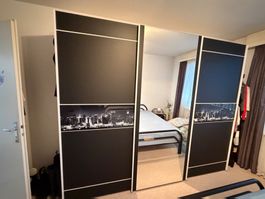 Hausräumung: Schiebetürenschrank,  Kleiderschrank, ab 1.—