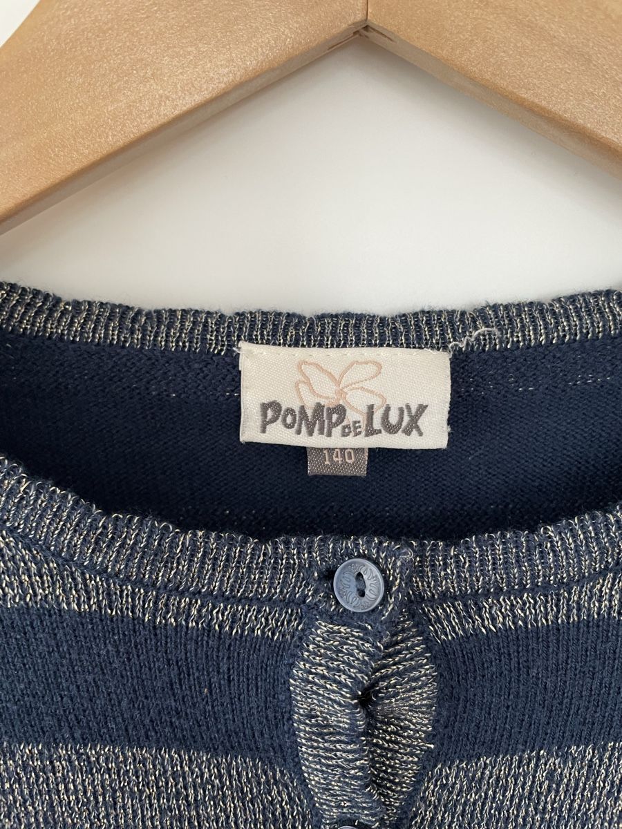 Pomp de Lux Giacche & Cappotti: Pomp de Lux Strickjacke/Glitzerjäckli Gr. 140 – Usato da Neukirch an der Thur venduto da bee88 2