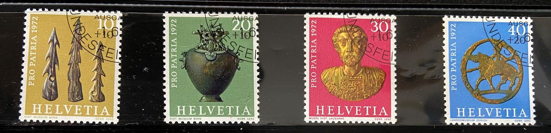 Tutti i francobolli: Lot Pro Patria 1968 / 1972 – Usato da Böckten venduto da Hansi36 4