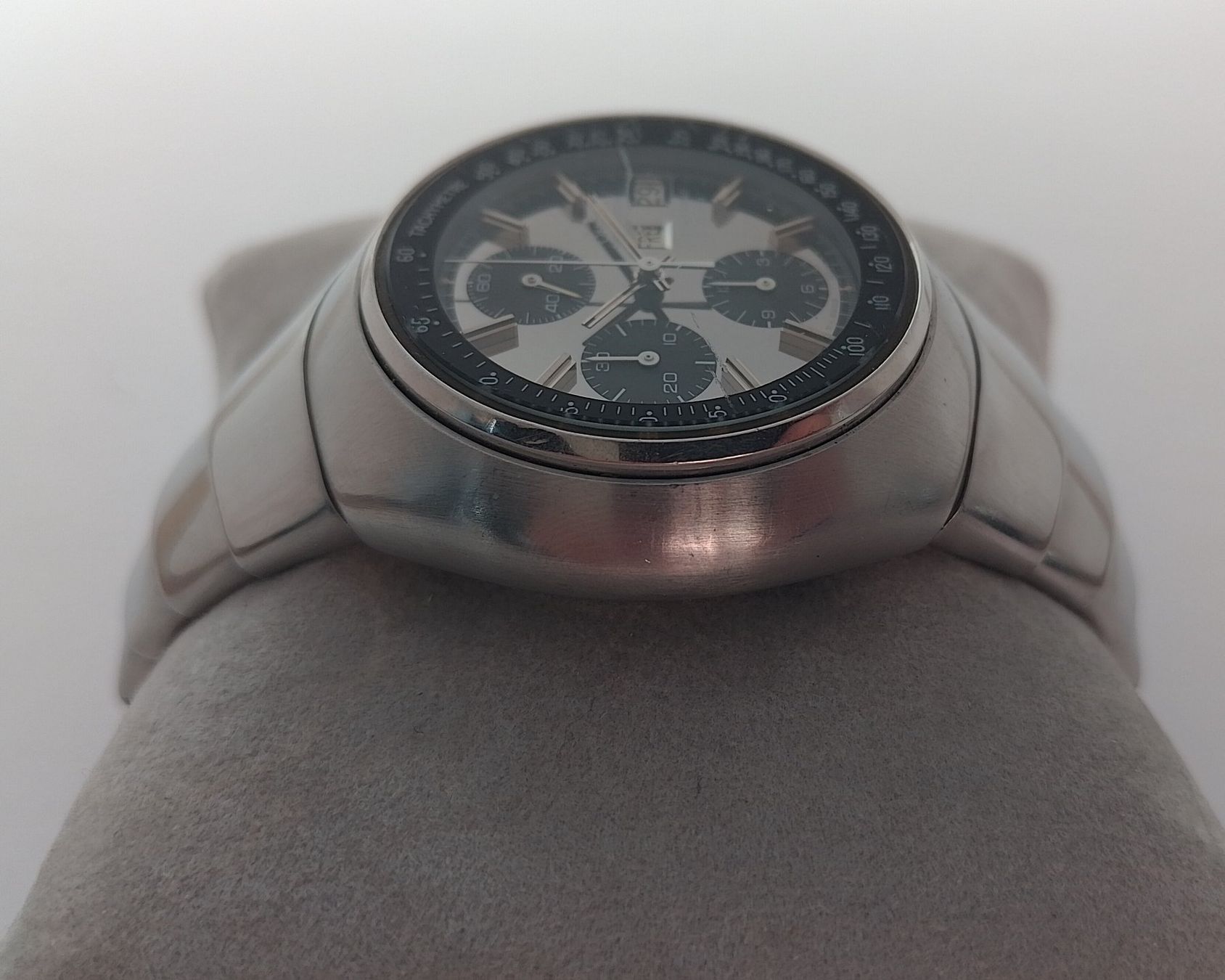 Omega Orologi: Omega Speedsonic "Lobster" mirrow dial (Ref: 188.0001) – Usato da Basel venduto da Givens_Watches 3