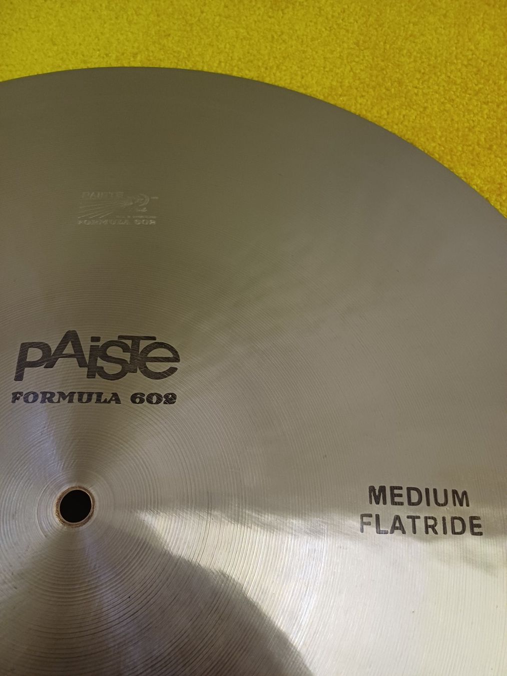 Paiste Musikinstrumente: Paiste Formula 602 flat ride 20" – Gebraucht aus Niederönz von pho_xy6y