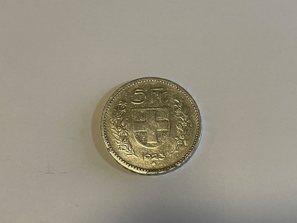 5 Franken 1923 Kaufen auf Ricardo