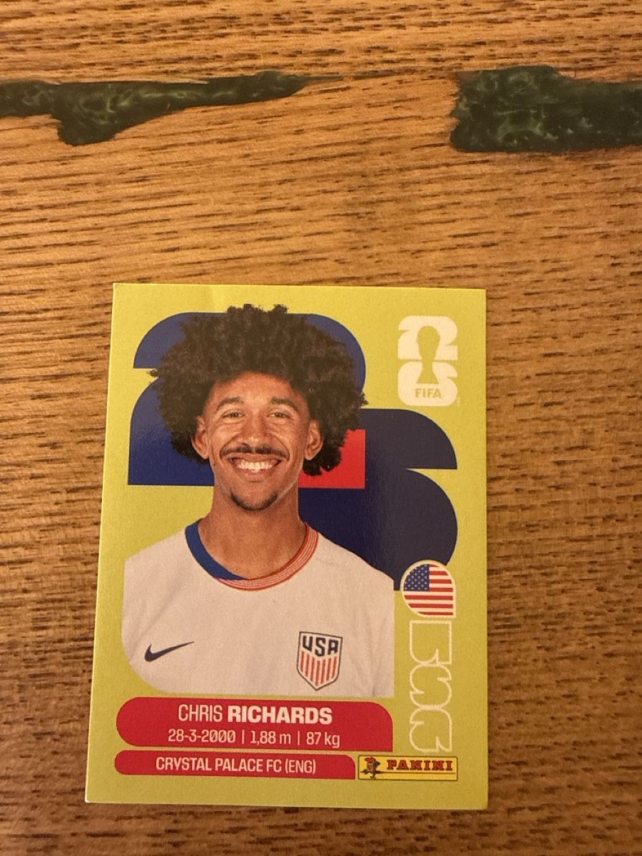 Panini Carte collezionabili: FIFA World Cup 2026 Chris Richards usa 3 – Usato da Frenkendorf venduto da emi_jg7b