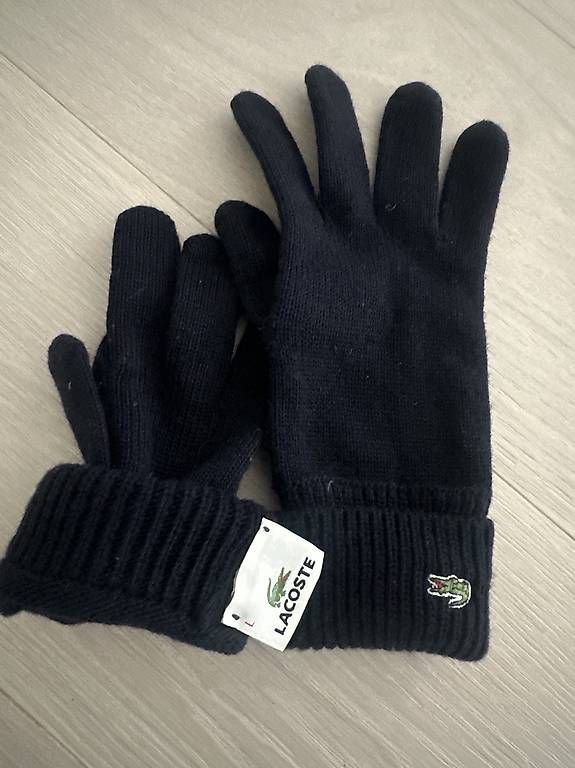 Lacoste Altri accessori da uomo: Lacoste Fingerhandschuhe, Grösse L, schwarz – Usato da Maur venduto da san_l5wd 1