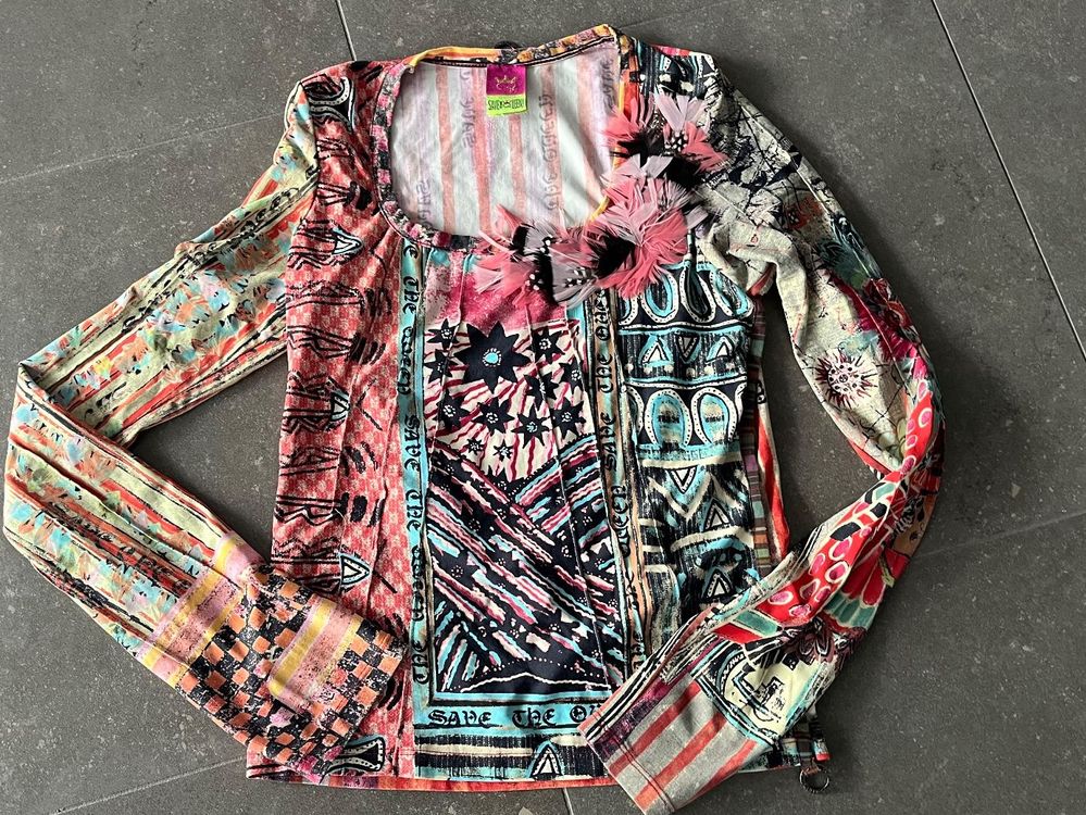 T-shirt Carbone Coloré Taille 152 (KS217) - Occasion En Très Bon état, Parfait Au Quotidien