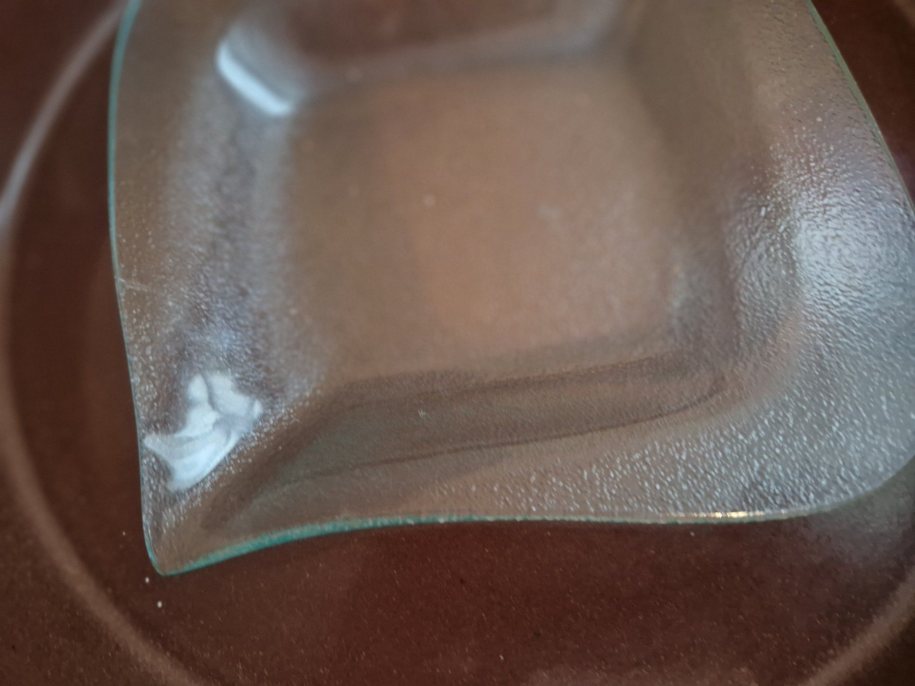 Piatti: 4 Eckig Glas Teller – Usato da Niederbipp venduto da Trude04 1