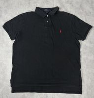 Polo Ralph Lauren Noir Logo Rouge Custom Fit Coton - XL #55