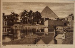 Lehnert & Landrock, Kairo, Ägypten, Pyramide, 1929