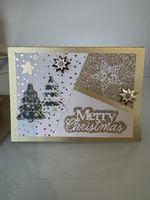 Weihnachtskarte handgemacht 🌟