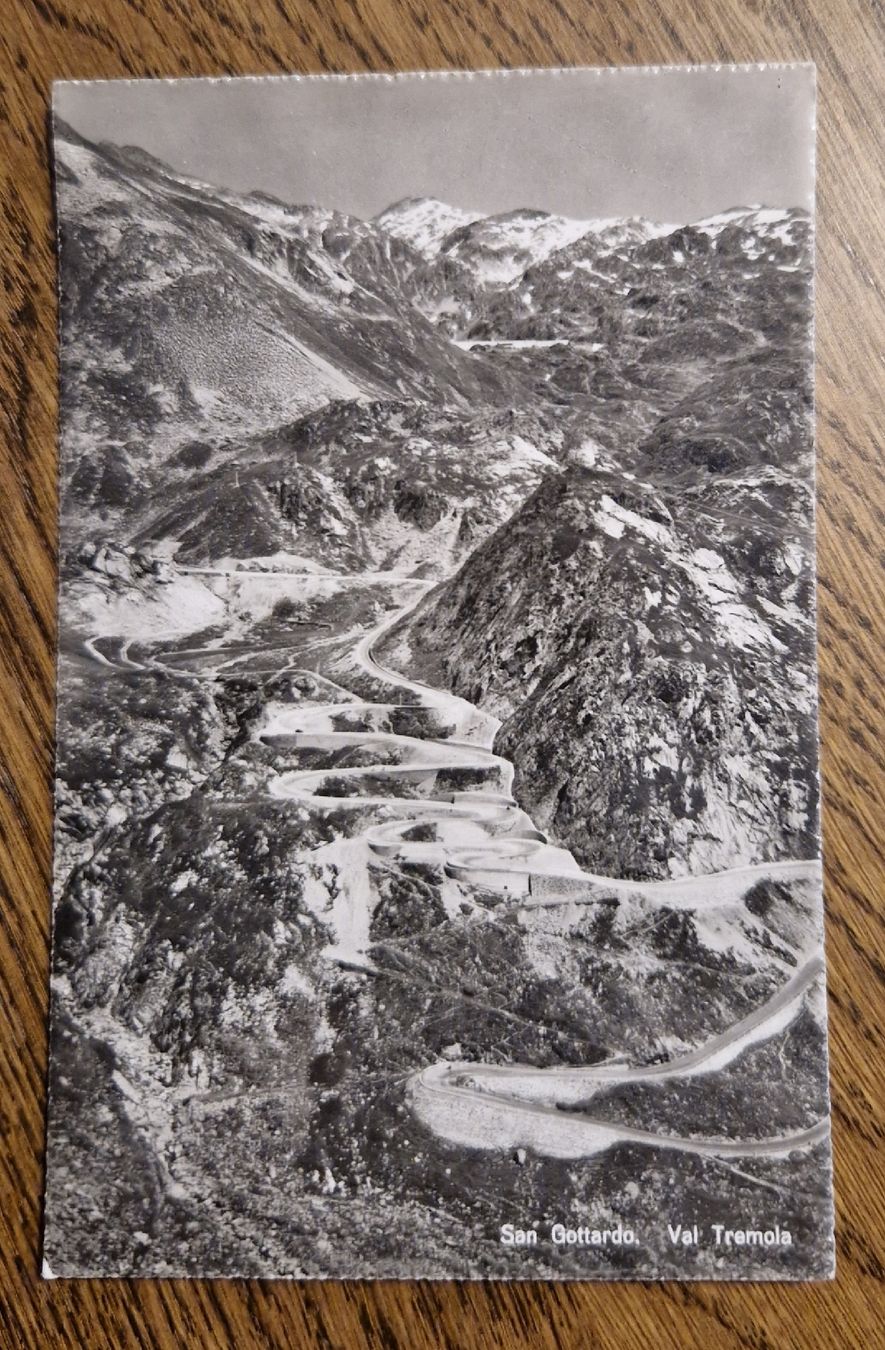 Cartoline postali: San Gottardo, Val Tremola – Usato da Ebikon venduto da Donar50