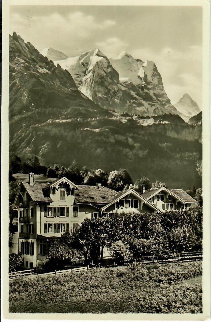 Cartoline postali: Reuti, Hotel des Alpes – Usato da Hochdorf venduto da Ziegel-16