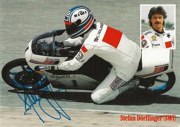 Autografi: Autogrammkarte Stefan Dörflinger 1985 – Usato da Solothurn venduto da F1shop1
