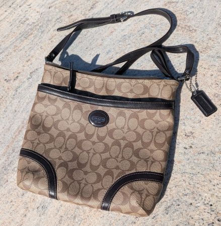 👜 Edle Coach Peyton Signature File Bag (Modell: F18926)
